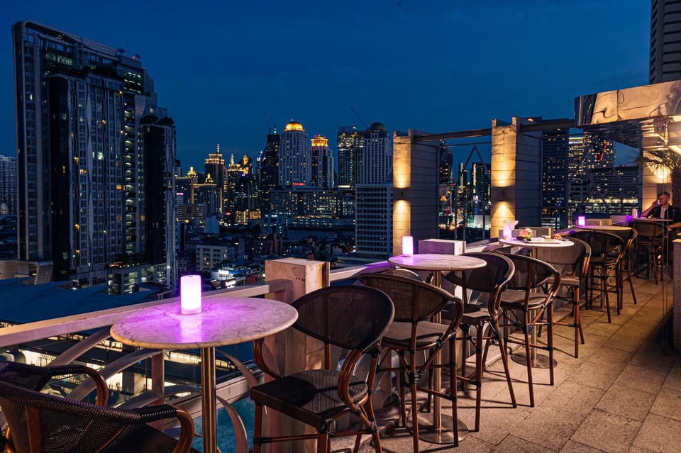 Bangkok: Barracuda Rooftop Bar Akara Hotel - Quick breakdown of what the experience feels like, step by step