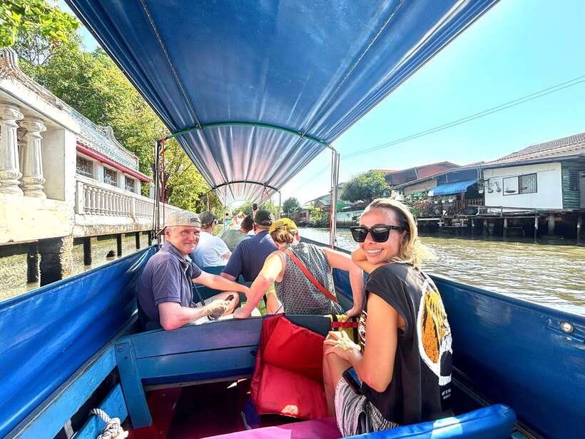 Bangkok: Bicycle Experiences and Longtail Boat Canal Cruise - Thonburi’s canal life feels real on two wheels