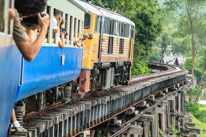 Bangkok: Bridge on the River Kwai and Thailand-Burma Railway Tour - Long-tailed speedboat on the River Kwai: scenery with a soundtrack in your head