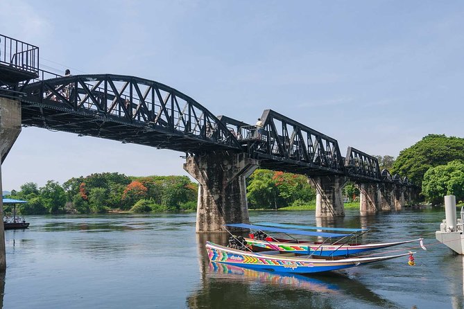 Bangkok: Bridge on the River Kwai and Thailand-Burma Railway Tour - River views and lunch in Kanchanaburi: the break that keeps the day from falling apart