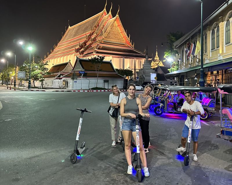Bangkok By Night by Electric Scooter &/or Bike - Key highlights you’ll feel right away