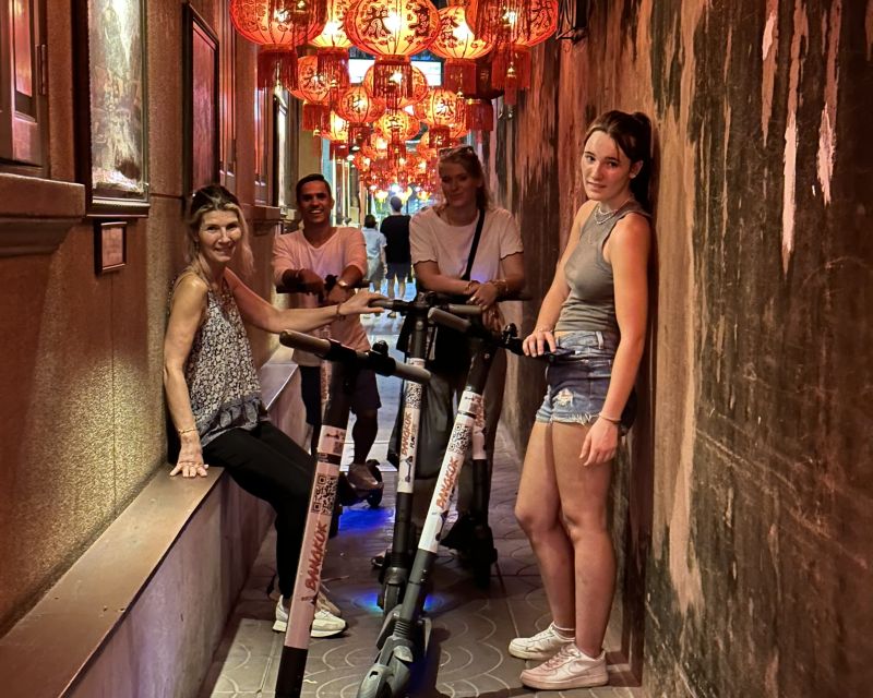 Bangkok By Night by Electric Scooter &/or Bike - Pak Khlong Talat and the Flower Market Mood