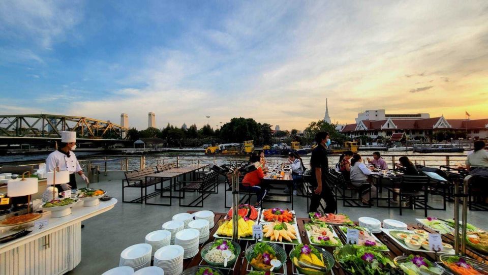 Bangkok: Calypso x White Orchid Cruise with Private Transfer - Practical tips to make your night smoother