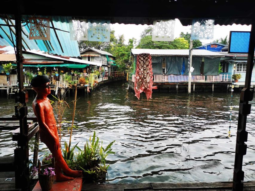 Bangkok: Canal Boat Tour, Big Buddha & Artist's House - Seeing Bangkok’s Largest Seated Buddha from the Water