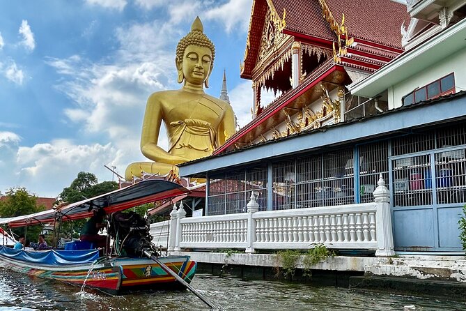 Bangkok Canal Shared Cruise by Longtail Boat - Longtail Canal Cruising Meets the Pak Khlong Morning Market