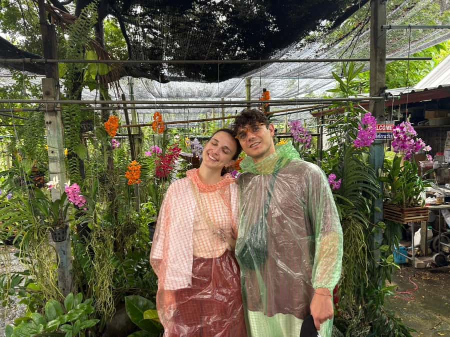 Bangkok Canal Small Teak Boat Full-Day Tour - Orchid and pandan farm: where plants connect to daily Thai flavor