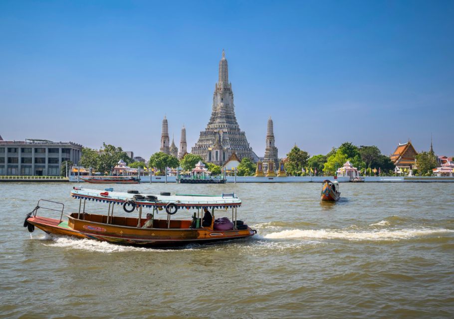 Bangkok: Canals Tour Wat Arun & Chao Phraya by Longtail Boat - Potential downsides: boat motion and clothing rules