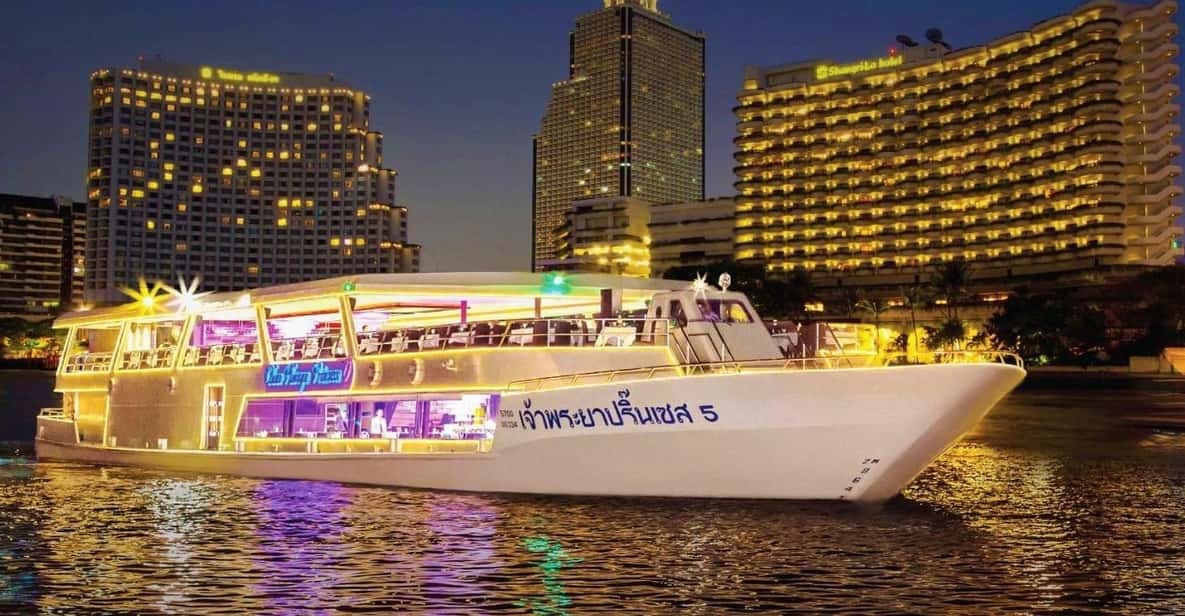 Bangkok: Chao Phraya Princess Dinner Cruise - Live Entertainment With Music for Different Tastes
