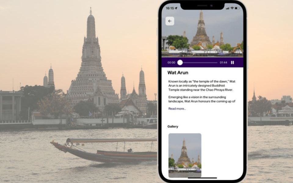 Bangkok: Chinatown Night Walking Tour and Hop On Hop Off Bus - Vox City app and self-guided walks: the part that makes it feel less rushed