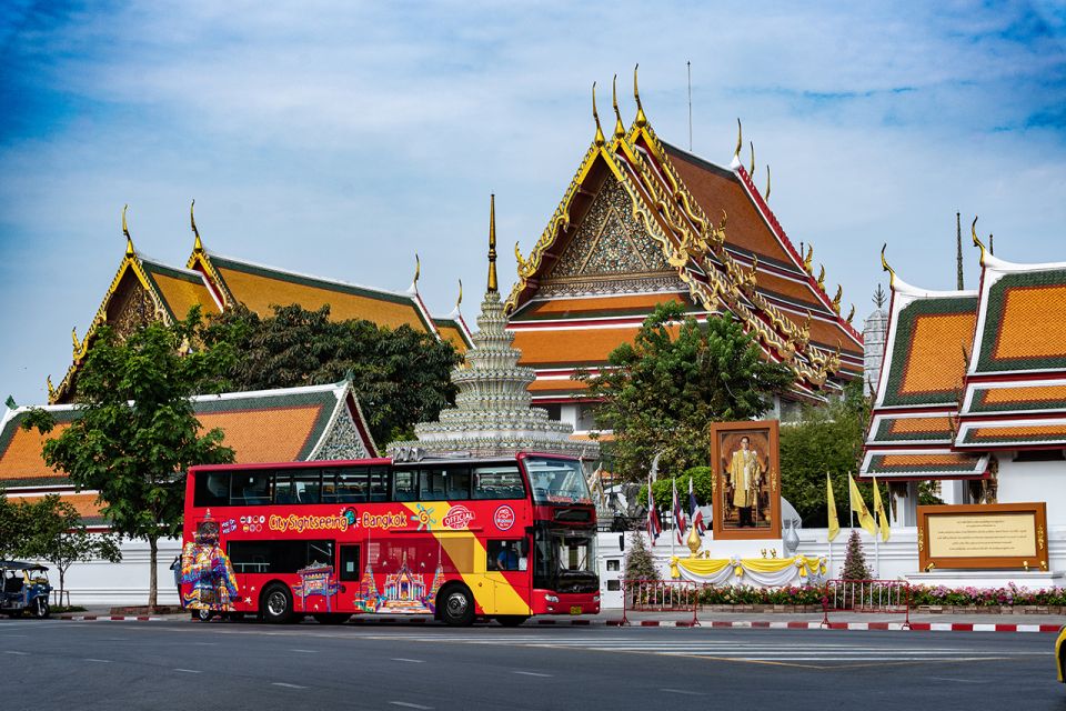 Bangkok: City Sightseeing Hop-On Hop-Off Bus Tour - Audio guide in 7 languages: useful, but set expectations