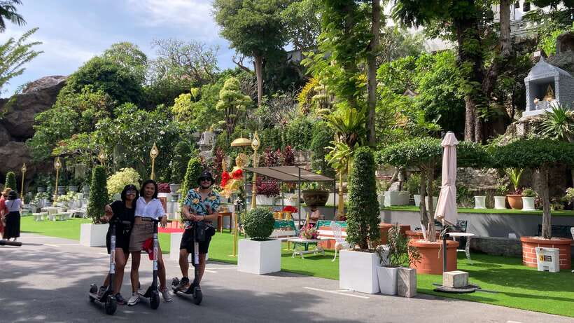 Bangkok Classic Discovery - Starting at 130 Soi Samsen 2: scooters, helmets, and safety rhythm