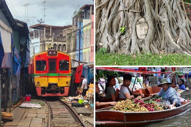 Bangkok: Floating Market & Train Market Discovery - Guide and Audio Setup: 28 Languages, English Only, QR Code to Your Phone