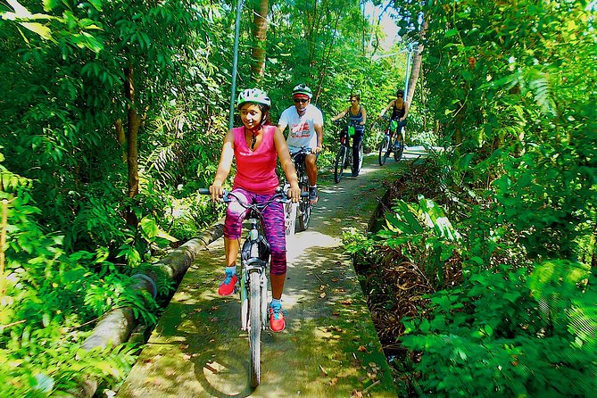 Bangkok Green Oasis 4-Hour Bike Tour with Boat Ride - Bang Kachao Cycling on Elevated Paths Through Mangroves