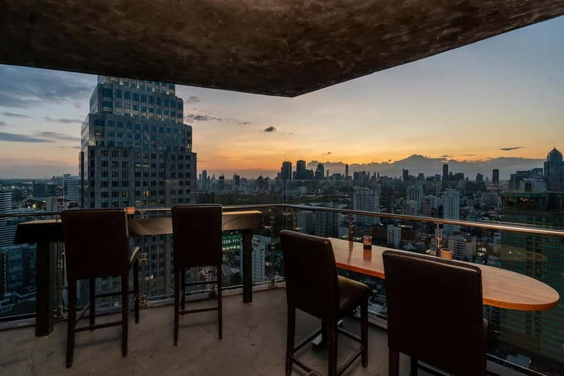 Bangkok Heightz The Continent Hotel - The F&B package value: paying for the meal, not just the view