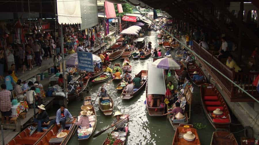 Bangkok highlight: Floating Market, Train Market & Ayutthaya - Key highlights at a glance