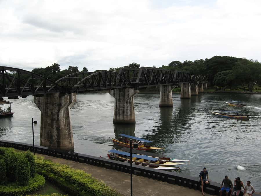 Bangkok: Kanchanaburi and Erawan Waterfall Private Tour - River Kwai Bridge and the Train Moment That Makes It Feel Real