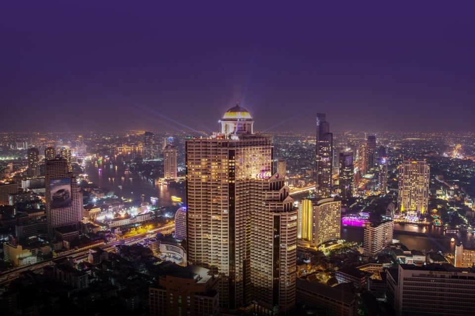 Bangkok: Lebua Rooftop Bar Reservation & Round-Trip Transfer - Key points before you book