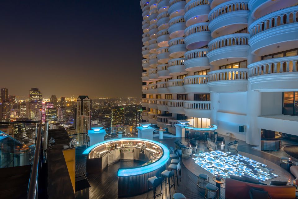 Bangkok: Lebua Rooftop Bar Reservation & Round-Trip Transfer - Alfresco 64 Whiskey Bar: the yacht-inspired highest-outdoor pour