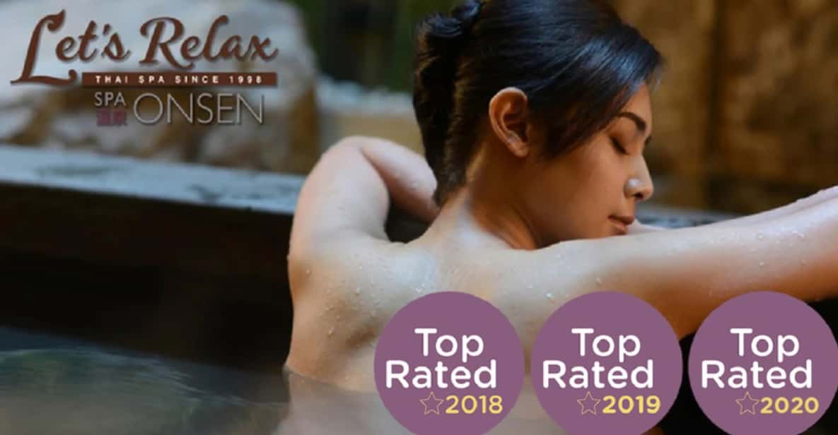 Bangkok: Let's Relax Onsen Thonglor E-Voucher - The bathing facilities: sauna, steam, hot stone, cool down