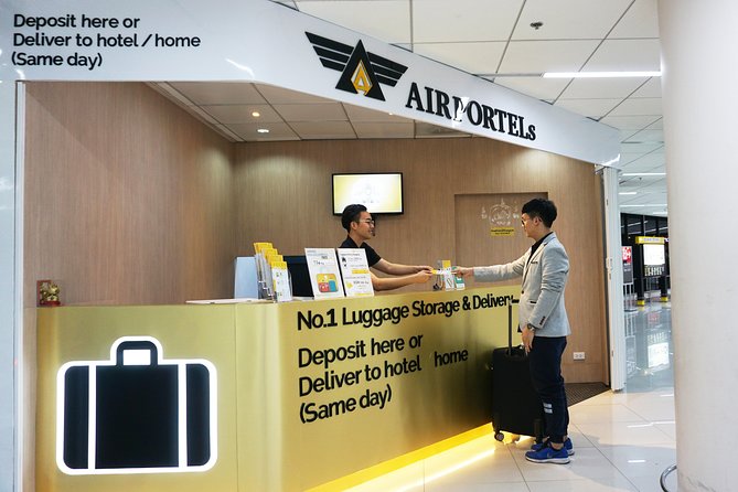 Bangkok Luggage Storage - Finding the right counter fast (without losing time or patience)