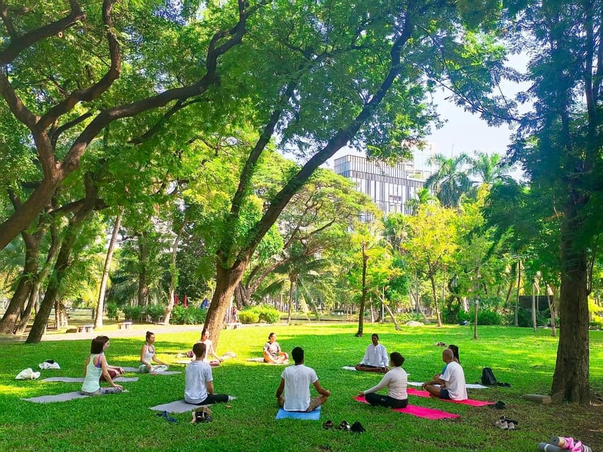 Bangkok: Lumpini Park Yoga Experience - Meeting Point at Namaste’ All!: How Not to Get Lost