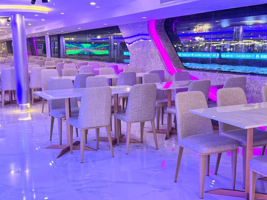 Bangkok: Luxury White Dinner Cruise with Live Entertainment - Timing and what to expect during the two hours
