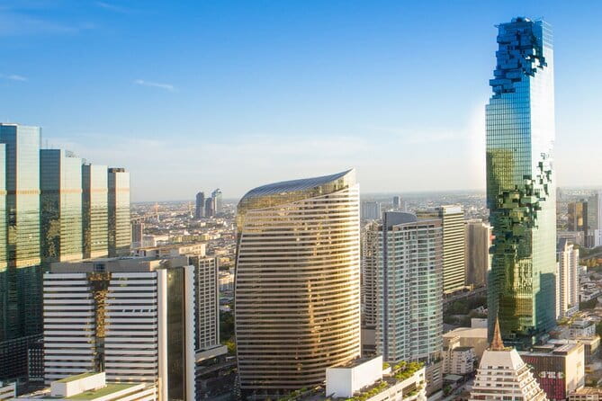 Bangkok Mahanakhon SkyWalk Entry ticket with Photo & Skyverse - The Big Moment: Rooftop Terrace on Floor 78