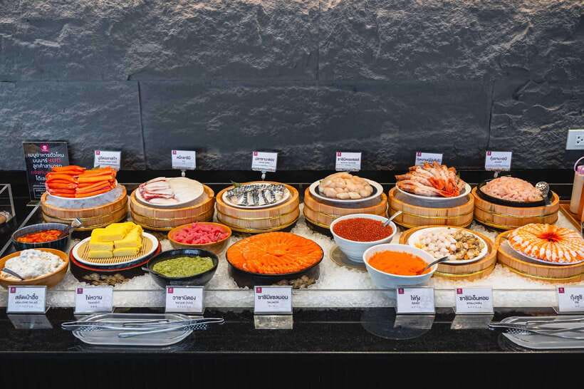 Bangkok: NAMA Japanese and Seafood Buffet Dinner - Desserts and non-alcoholic drinks: the easy finish