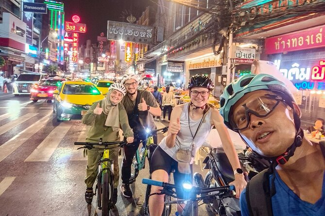 Bangkok Night Bike Tour -Hotel-pickup & Dinner - Dinner at a Selected Restaurant: A Real Finish, Not Just a Snack
