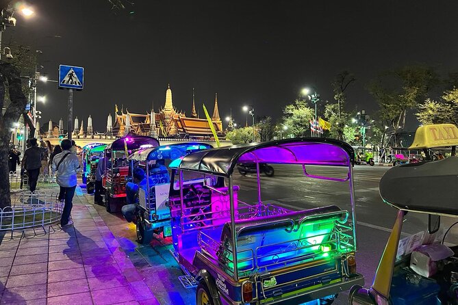 Bangkok Night Tour: Food, Temple & Tuk Tuk - Neon Night Tuk-Tuks: Why Bangkok After Dark Works
