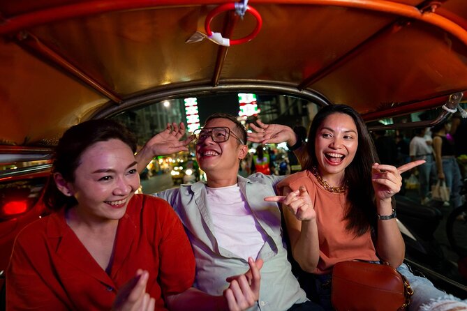Bangkok Night Tour: Wat Arun, Wat Pho, Chinatown & Tuk Tuk Ride - Wat Pho in the evening: reclining Buddha and temple calm