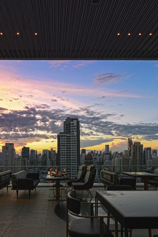 Bangkok: Nimitr Rooftop by 137 Pillars - The views: timing, seating, and what to do about the open terrace