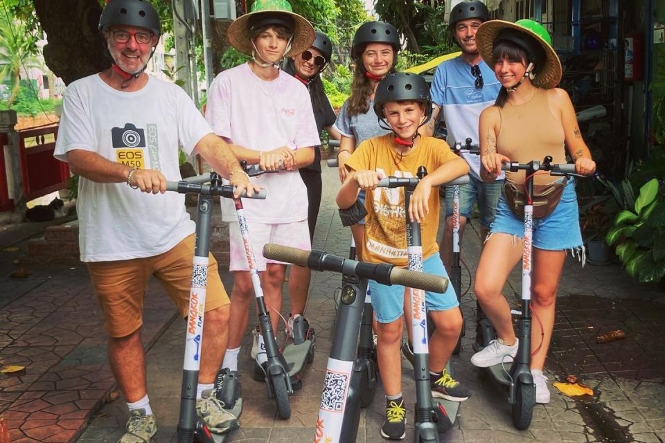 Bangkok : Old City Guided E-Scooter &/or Bike Tour - Wat Chana Songkhram and the joy of walking for context