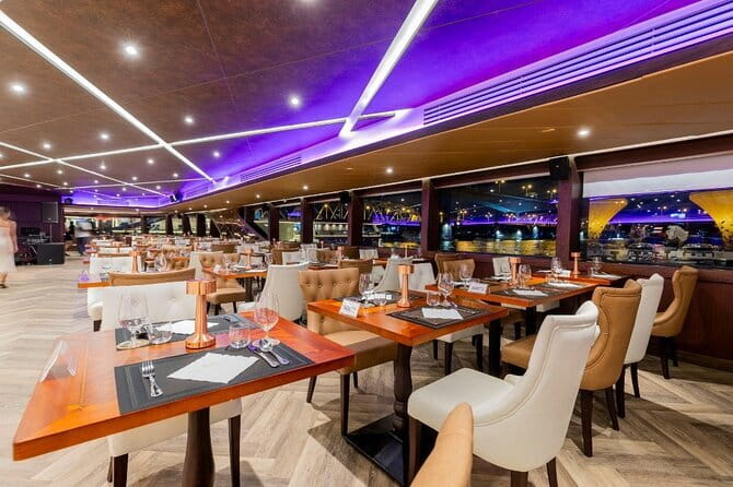 Bangkok Opulence Chao Phraya River Dinner Cruise from ICONSIAM - Welcome drink and included beverages: simple, not a full bar