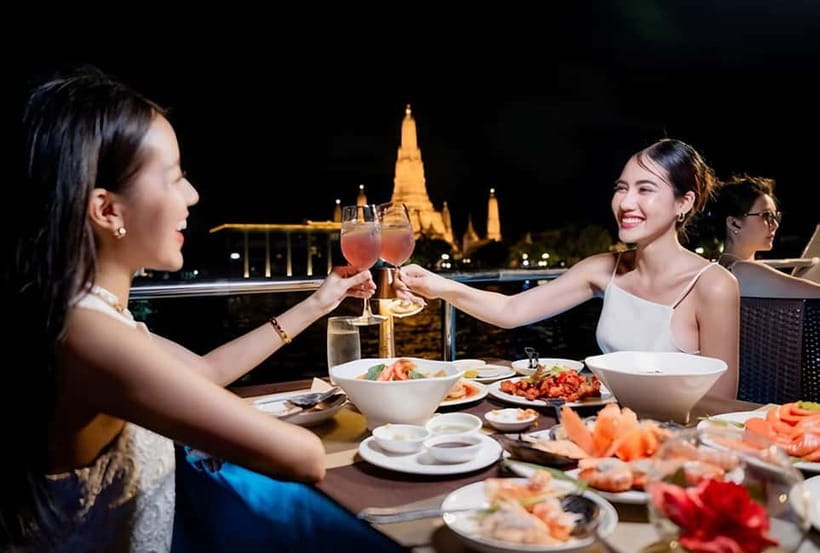 Bangkok: Opulence Luxury River Dinner Cruise with Live Band - Entering the Opulence Cruise world: timing and the 2-hour rhythm