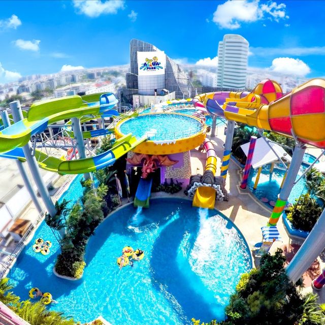 Bangkok: Pororo Aqua Park Entry Ticket - What you’ll do all day: slides, rooftop thrills, and pool zones