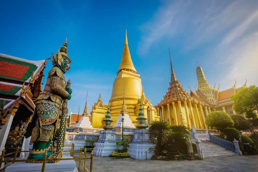 Bangkok: Private Temple City Grand Palace, Wat Pho, Wat Arun - Grand Palace and Wat Phra Kaew: Emerald Buddha, guided and timed