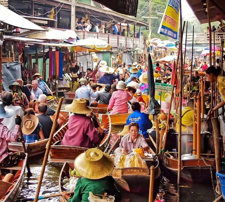 Bangkok: Railway, Floating Market & Chao Phraya Cruise Tour - Key highlights you’ll feel right away