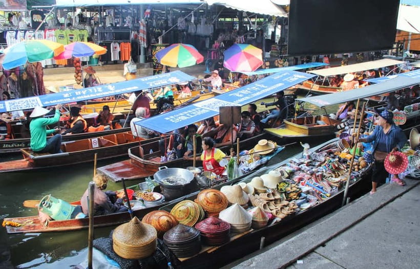 Bangkok: Railway, Floating Market & Chao Phraya Cruise Tour - Back on the road: the second van transfer helps you digest the day