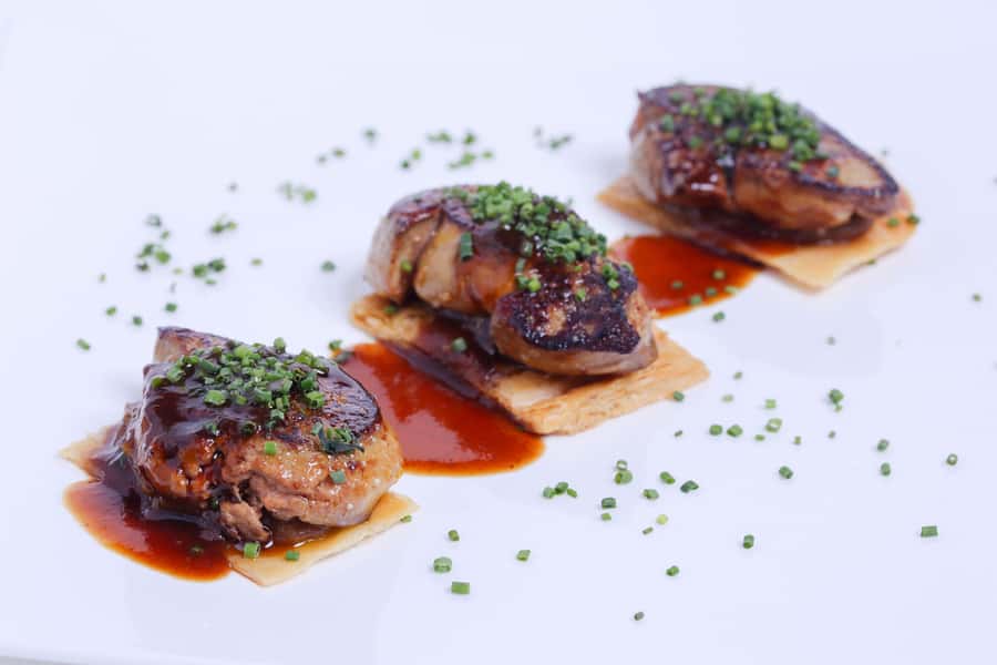 Bangkok: Red Sky Restaurant 55th Floor - The Gourmet Set Menu: International Dishes With a Modern Edge