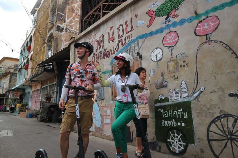 Bangkok: Riverside E-Scooter Adventure with StreetFood Snack - Price and value: what $38 really buys you