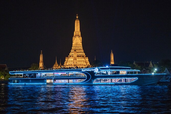 Bangkok Royal Galaxy Chao Phraya River Dinner Cruise - Asiatique Riverfront again: dinner cruise endgame