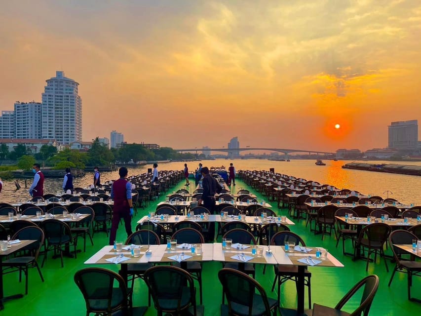 Bangkok: Royal Princess Cruise with Optional Hotel Transfer - Buffet with seafood, welcome mocktail, and drinks: the value (and the temperature question)