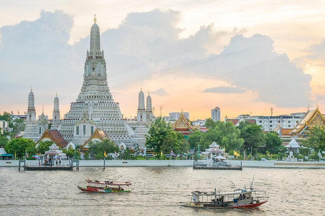 Bangkok Royal Road - Top 3 Major Monuments (Grand Palace, Wat Pho, Wat arun) - The Chao Phraya Boat Ride: A Break and a View Upgrade