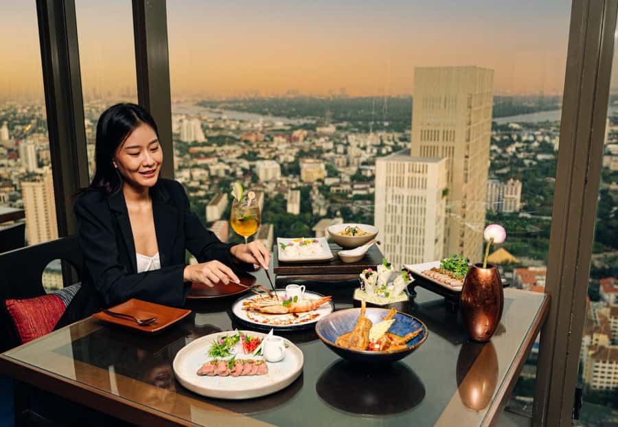 Bangkok: Saffron Contemporary Thai Signature F&B Package - The View From Inside: Why the 52nd-Floor Setting Feels Different