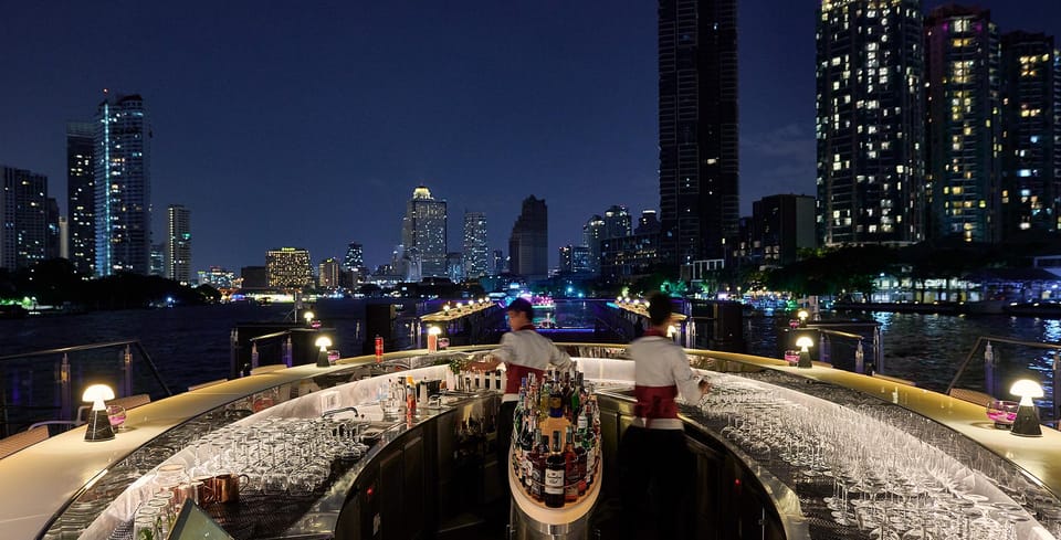 Bangkok: Saffron Cruise by Banyan Tree - Service level: when attention to detail actually shows up
