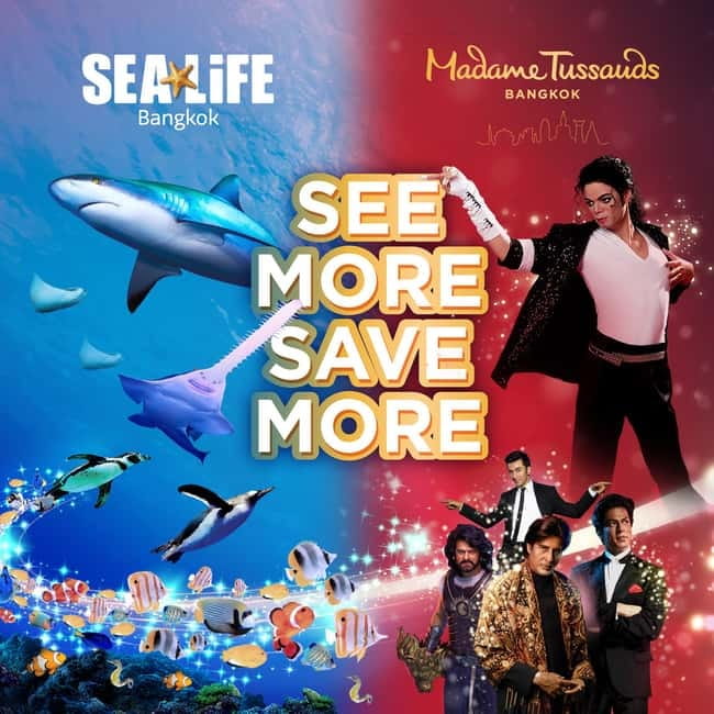 Bangkok: SEA LIFE Bangkok & Madame Tussauds Entry Ticket - Timing Your Day: 10:00 to 20:00 Without Rushing