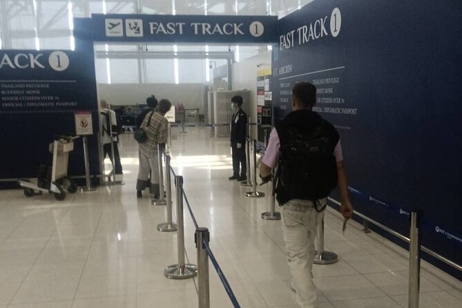 Bangkok Suvarnabhumi Airport VIP Fast-Track Lane Service - Departure Fast-Track: check-in help plus fast immigration