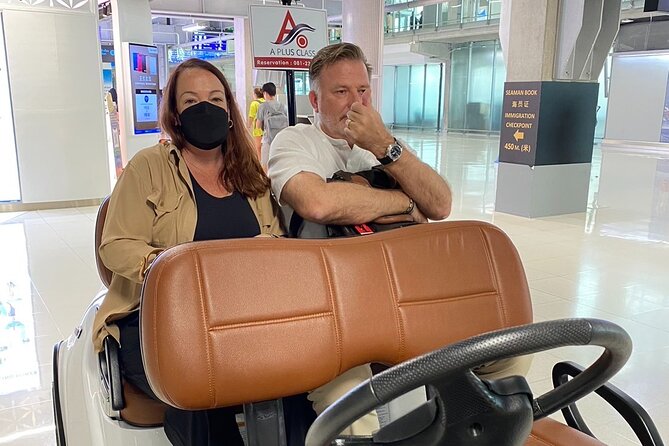 Bangkok Suvarnabhumi Airport VIP Fast-Track Lane Service - VIP Lounge on departure: showers, massage chairs, and a reset button