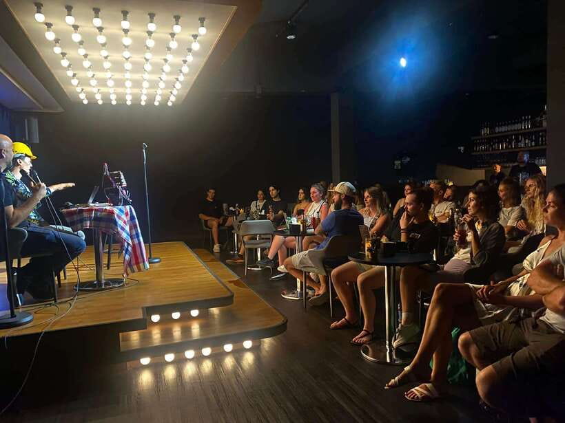 Bangkok: The Comedy Joint Khaosan Show Ticket - Ticket Value: 500 Baht for a Seat and a Free Drink